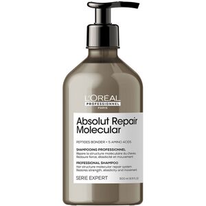 L'Oréal Professionnel Paris Absolut Repair Molecular professional sulfate-free shampoo for damaged hair 500 ml