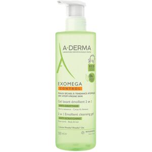 A-Derma Exomega Control emollient gel 2in1 500 ml