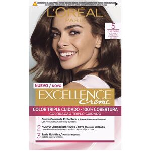 L'Oréal París Excellence Tint cream 5-castaño claro