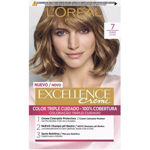 L'Oréal París Excellence Creme tinte 7 rubio