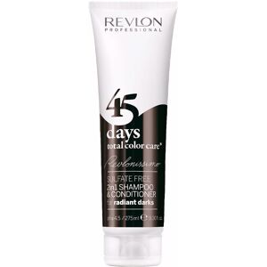 Revlon 45 Days 2in1 shampoo & conditioner for radiant darks 275 ml