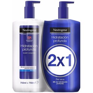 Neutrogena Hidratación Profunda Loción Piel Seca set 2 x 750 ml