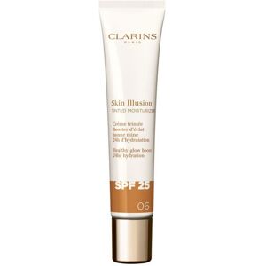 Clarins Skin Illusion Tinted Moisturizer anti-aging tinted glow treatment Spf 25 06