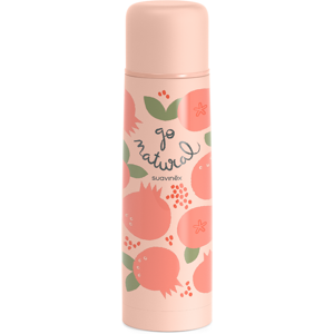 Suavinéx Go Natural Thermos for Hot and Cold Liquids 500mL Coral