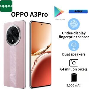 2026 New OPPO A3 Pro 5G Global Edition 6.7 Inch Display 5000mAh Battery 8GB+256GB Storage Mobile Phone