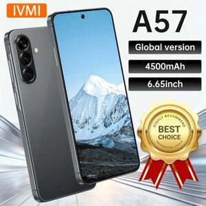 IVMI A57 Smartphone 4G Dual Card Dual Standby Android12 4GB RAM 64GB ROM Global Version 4500mAh Battery Mobile Phones