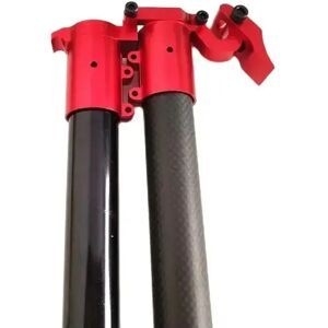 TZYDCP Flat Folding Carbon Fiber Tube Fixing Base Plant Protection UAV Arm Fixing Base D25 35 40mm Horizontal Folding Part