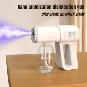 NONE 350ML Electric Nano Blue Light Steam Spray K5 Wireless Fogging Disinfection Sprayer Gun Atomization Sanitizer Machine