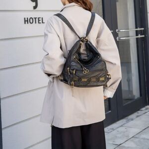 NONE 1pcs Wrinkle Resistant Matte Microfiber Crossbody Bag Wide Adjustable Strap Large Capacity Purse For Daily Travel Phone Storage