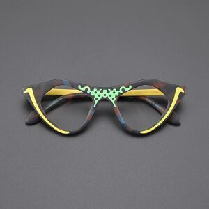 Nobler Zozo Color niche literary glasses frame men's and women's fashion design cat-eye personality retro optical prescription myopia glasse