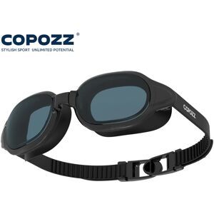 COPOZZ 2025 Anti-fog Swimming Goggles Whole Shaped Lens UV Protection with Big Silicone Frame Swimming Glasses for Men and Women