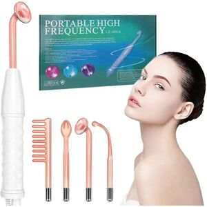 LUNCAY Portable High-Frequency and Microcurrent Electrotherapy Device, Acne Removal and Beauty Comb