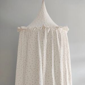 NONE OEKO-Tex Certificated Premium Muslin 100% Cotton Bed Baldachin Hanging Play Canopy for Baby Kids Room