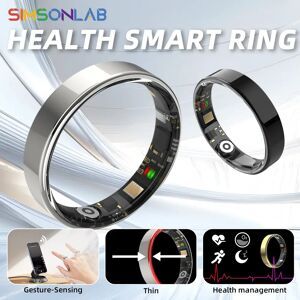 SIMSONLAB 2025 Smart Ring Bluetooth Waterproof Lightweight Health Monitoring Multiple Sports Modes Men Women Gifts For Andorid&IOS