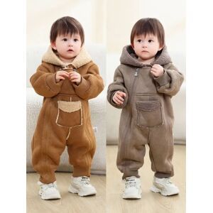 NONE HY2723 New Arrival Baby Romper Suit Autumn Winter Warm Crawling Suit for Toddlers Boys And Girls Outdoor Clothing Harlie