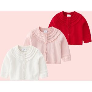 NONE ZOETOPKID Cardigan Baby Sweater Slim-fit Knitted Solid Sweater Handmade Infant Single Breasted Cardigan Kids Newborn Clothes
