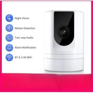 MPPMCK Ease Life App Security Baby Camera Indoor Home Security 2.4GHz 1080P Pet Dog Camera with Phone App Motion Detection 2-Way Talk