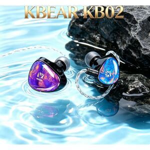 In Ear Monitor IEM KB02 KBEAR Bone Conduction Dynamic Driver Wired Earbuds Strong Bass HiFi for Musicians Stage Gaming