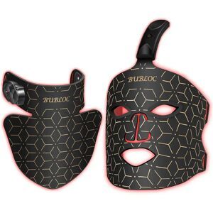 UBilli Led Face Mask Light Therapy Portable Silicone Red Light Near Infrared Therapy for Anti-Aging, Wrinkles, Skin Rejuvenation
