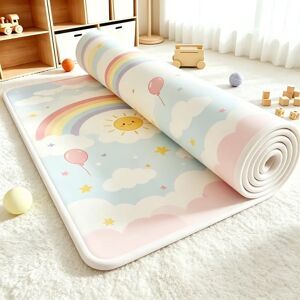 NONE EPE Baby Crawling Play Mat 10 Styles and 5 Sizes Non-toxic New Thick Folding Carpet Play Mat for Children's Mats Safety Kid Rugs