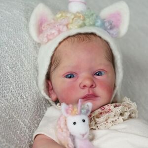 MRB 19 Inches Bebe Reborn Baby Doll Blank Kit Unpainted Unfinished Mold For Kids DIY Toy LOL