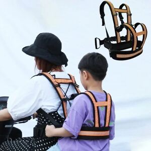 NONE Child Seat Baby Carrier Belt Motorcycle Safety Belt for Kids Adjustable Non-slip Protection Belt for Kid Motorcycle Accessories