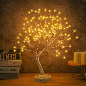 DailySale LED Artificial Twig Tree Light Tabletop Bonsai Lamp