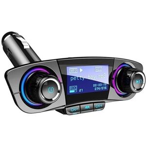 DailySale Wireless Bluetooth Handsfree Calling Car Charger FM Transmitter