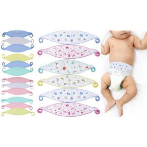 DailySale 6-Pack: ToBeInStyle Comfortable Newborn Baby Belly Binder Umbilical Cord Band