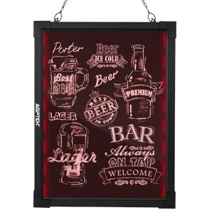 DailySale AGPtek 24"16" LED Message Board Illuminated Erasable with Remote Control