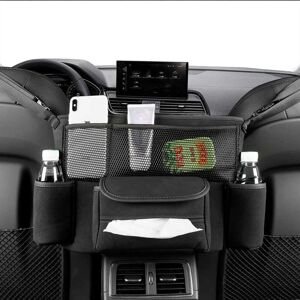 DailySale Suede Large Capacity Car Purse Holder