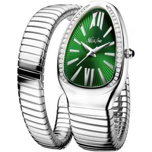 DailySale Women's Snake Shape Luxury Wrist Watch