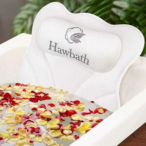 DailySale Hawbath Ultra-Soft Bath Pillow With 6 Suction Cups