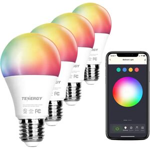 DailySale 4-Pack: Smart WiFi LED Light Bulb with White and Color Changing Light Bulb