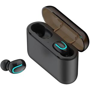 DailySale TWS Bluetooth 5.0 Sports Stereo Touch Control In-Ear Earphones with Charging Case