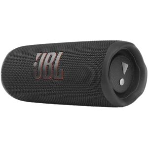 DailySale JBL FLIP 6 Waterproof Portable Speaker Bundle with gSport Carbon Fiber Case (Black) (Refurbished)