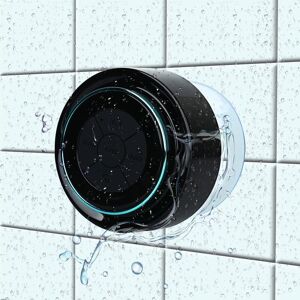 DailySale HAISSKY Portable Wireless Waterproof Speaker with FM Radio & Suction Cup