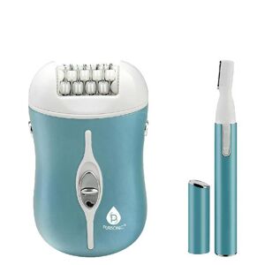 DailySale Pursonic 2-Speed Rechargeable Epilator & Hairline Trimmer Kit