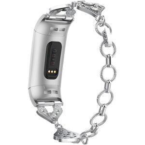 Strapsco Alloy Band w/ Rhinestones for Fitbit Charge 3 & Charge 4