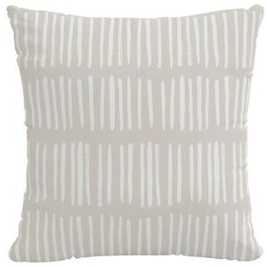 "22"" Outdoor Pillow by Skyline Furniture in Dot White"