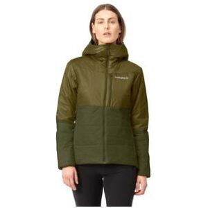 Norrona Falketind Thermo Hooded Jacket - Women's Olive Drab/Olive Night Small 1857-22 3908