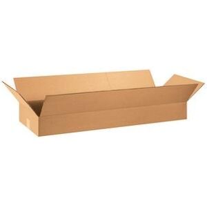 Aviditi """Flat Corrugated Boxes, 36 x 12 x 4, Kraft, 20/Bundle in Brown, 36124 by CleanltSupply.com"""