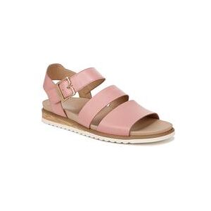 Women's Island Glow Sandal by Dr. Scholl's in Rose Pink Leather (Size 9 M)