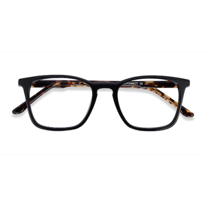 Unisex s rectangle Black Tortoise Acetate Prescription eyeglasses - Eyebuydirect s Phoenix
