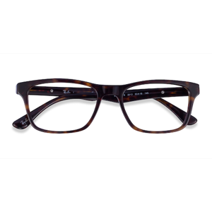 Unisex s rectangle Dark Tortoise Acetate Prescription eyeglasses - Eyebuydirect s Ray-Ban RB5279