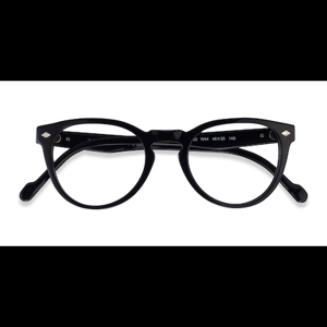 Unisex s horn Black Acetate Prescription eyeglasses - Eyebuydirect s Vogue Eyewear VO5382