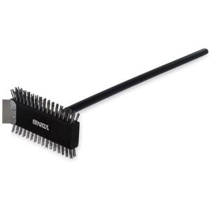 "Carlisle 4029000 30 1/2"" Broiler Master Brush - Stainless/Wood, Stainless Steel"