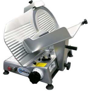 "Univex 4612 Economy Series Manual Meat & Cheese Commercial Slicer w/ 12"" Blade, Belt Driven, Aluminum, 1/4 hp, 115 V"