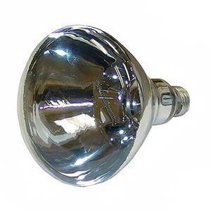 Nemco 66118 250 Watt Shatter Resistant Heat Lamp Bulb, Clear