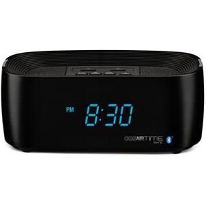 Conair Hospitality WCL75BK Bluetooth Digital Alarm Clock w/ Dual USB Charging Ports - Black, 100/240 V